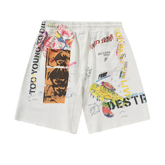X Takashi Murakami  Graff Sweatshort