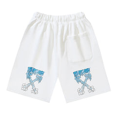 Letter Pattern Shorts