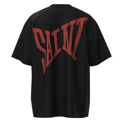 Retro letter logo embroidery printing T-Shirts