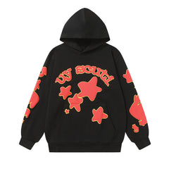 Letter Pattern Hoodie #S226