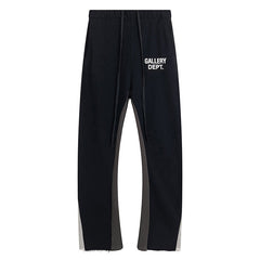 . Logo Flared Cotton Sweatpants