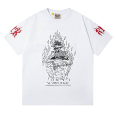 Skull Pattern T-shirt #G530