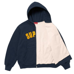25FW Thermal Lined Zip Up Hooded Sweatshirt