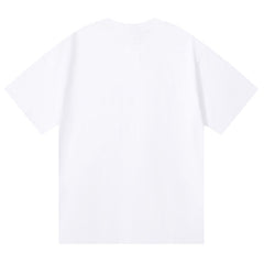 Logo Pattern Print T-Shirt