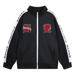 MIXED EMOTION Cupid Embroidery Pattern Jacket