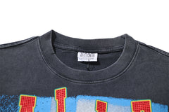 Washed Distressed Rhinestone T-shirt