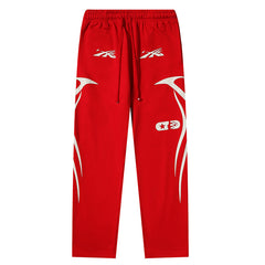 Sports Jet Black / Red Sweatpants