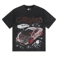 Racing Car Pattern T-shirt #G1182/G3182