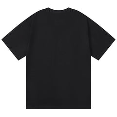 Logo Pattern Print T-Shirt
