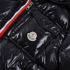 Men  Down Jacket Black