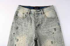 Diamond Denim Short #P5105