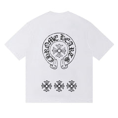 CH Cross Pattern T-shirt #Y06