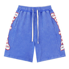 Lettering Pattern Shorts #8770