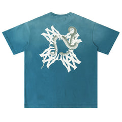 Snake Pattern T-shirt