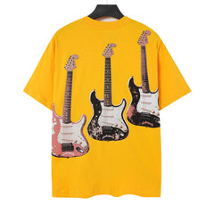 Skull Guitar Pattern T-shirt #G5368/G6368