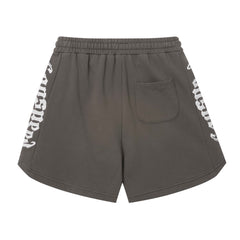 Embroidered Washed Distressed Short #G6689-7