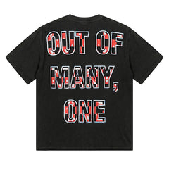 Broken Skull Pattern T-shirt #G1191/G3191