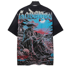 Skull Gunner Pattern T-shirt #G5409/G6409